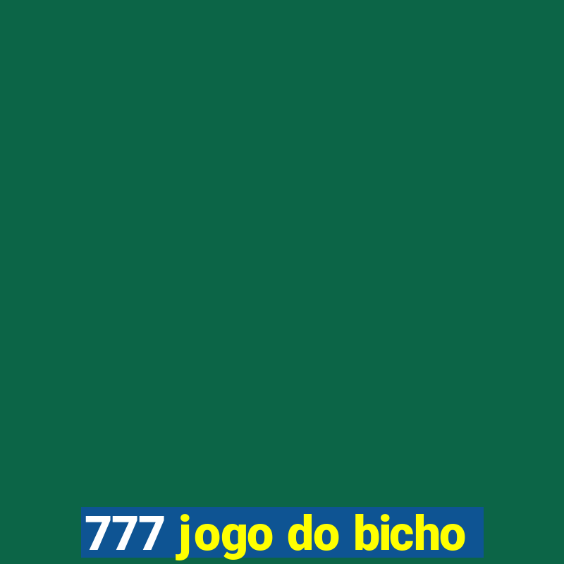 777 jogo do bicho